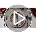 Stapava Retro Royal Black Silverware Set for 8 with Steak Knives - 48 pcs, Dishwasher Safe