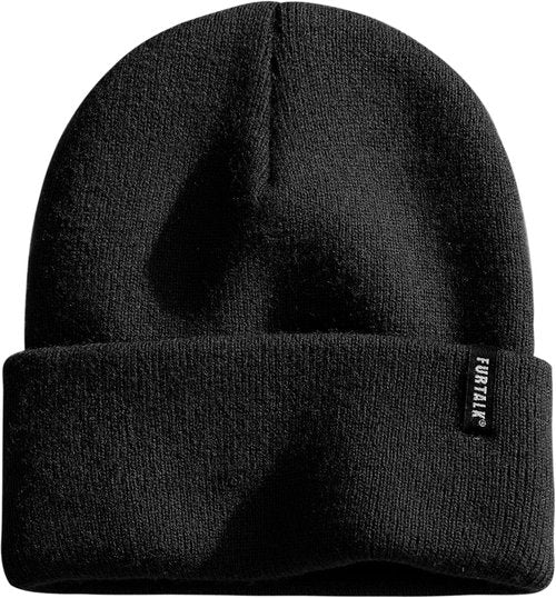 FURTALK Beanie Hat - Soft & Warm Unisex Cuffed Knitted Skull Cap for Men & Women | Winter Essential