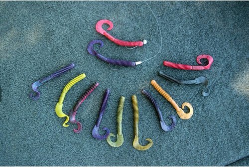 Berkley PowerBait MaxScent Lunch Worm - Premium Soft Fishing Bait for Enhanced Catching | 4-Inch Size
