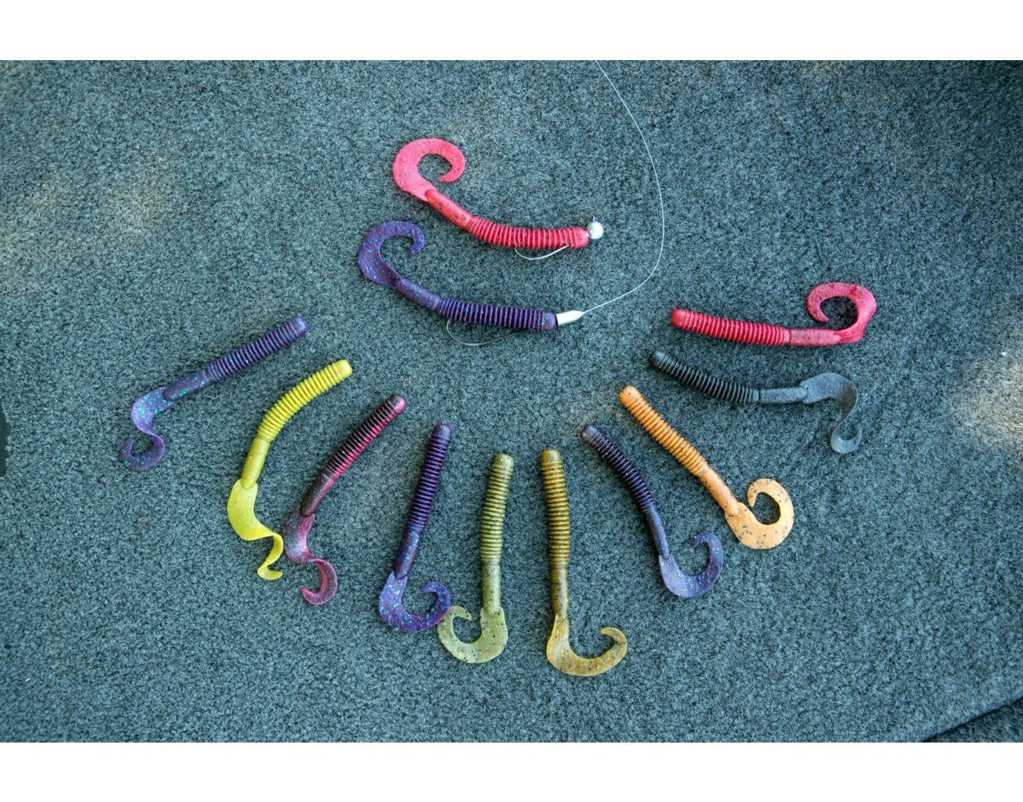 Berkley Power bait Maxscent Lunch Worm Bait (10 Count), Green Pumpkin, 6"