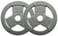 OLIXIS 2-Inch Grip Olympic Style Cast Iron Strength Plates for Weightlifting & Training, 25LB Each, 2 Pack Set
