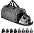 Fitgriff® Gym Bag - Versatile Duffle with Shoe & Wet Compartment for Travel, Sports & Fitness