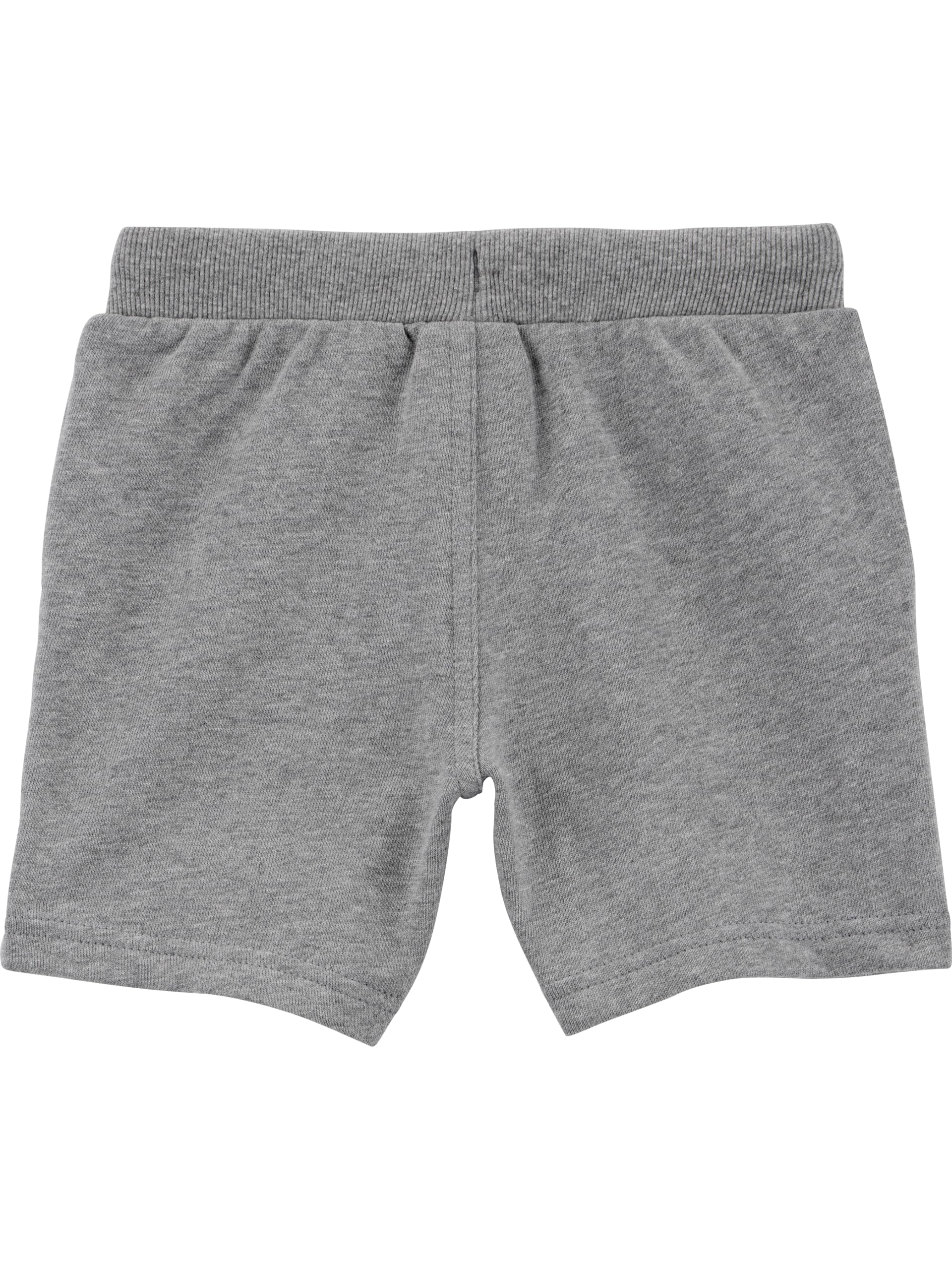 Simple Joys by Carter's baby-boys Multi-pack Knit Shorts, Navy Heather/Charcoal Heather/Grey, 18 Months
