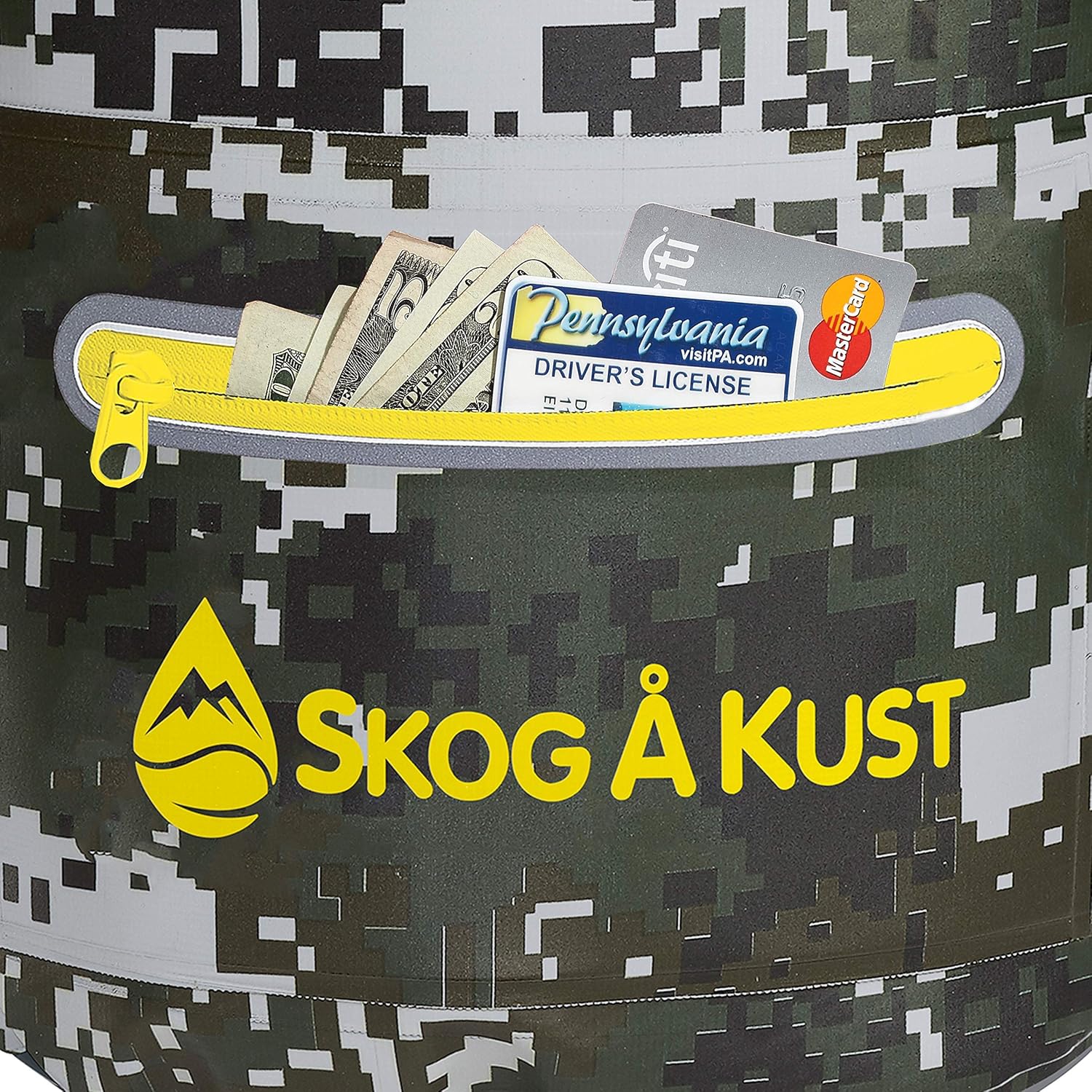 Skog Å Kust DrySak Waterproof Roll Top Bag - Perfect for Travel & Outdoors - 5, 10 & 20 Liter Sizes
