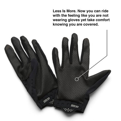 100% Sling Short Finger Mountain Biking Gloves - Lightweight Fingerless MTB Off Road Cycling Gloves
