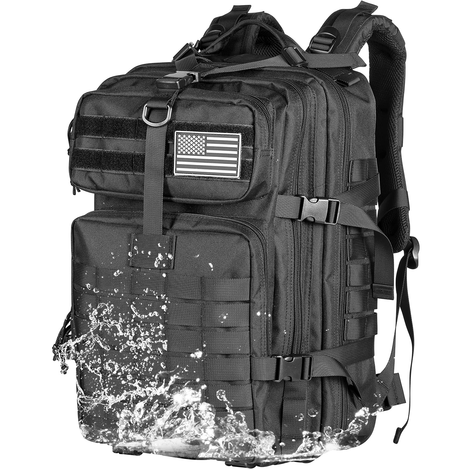 Himal Military Tactical Backpack - Large Army 3 Day Assault Pack Molle Bag Rucksack,40L