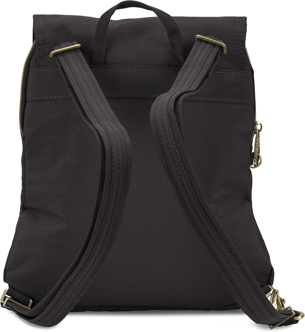 Travelon Anti-Theft Slim Backpack - Stylish, Secure Design for Travel | Lightweight & Compact