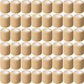 Treela Self-Adhesive Cohesive Bandage Wraps - 64 Pack, 2" x 5 Yards, Elastic & Breathable for Sports & Pets (Beige)