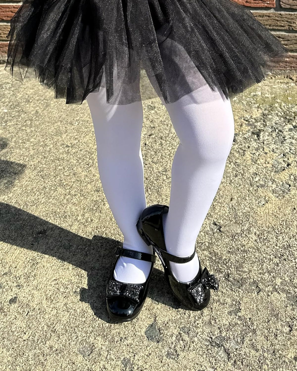 Stelle Girls' Ultra Soft Pro Dance Tights - Comfortable Ballet Footed Design | Sizes for All Kids