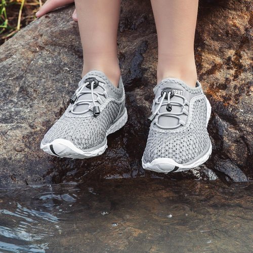 DOUSSPRT Water Shoes - Quick Dry Aqua Shoes for Kids | Ideal for Beach, Swim & Pool Activities