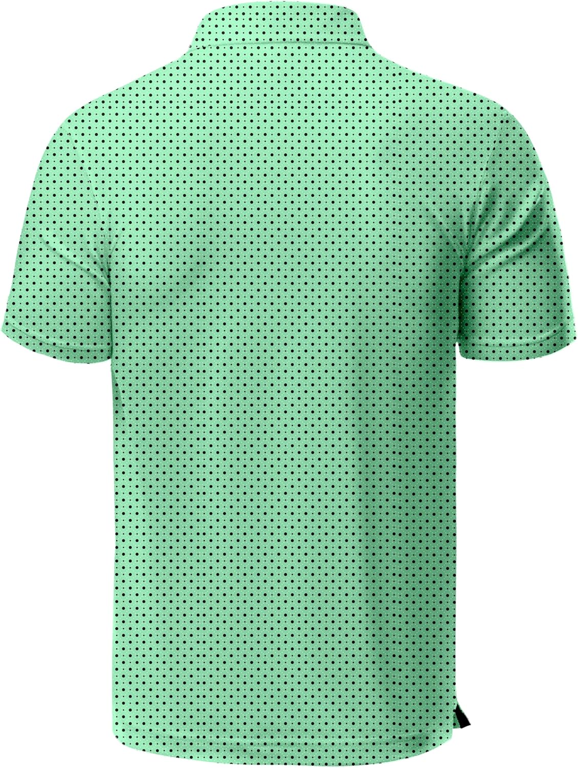 Obla Men's Golf Polo Shirt - Moisture-Wicking Short Sleeve Performance Top | Casual Print Design