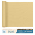 KING MOUNTAIN Canvas Repair Patch 16×60 Inch Self-Adhesive Waterproof Fabric Patch for Sofas, Tents, Furniture,Tote Bags, Car Seats (Beige-1)