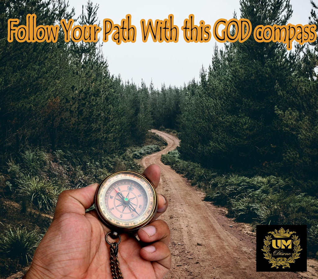Skiennix Compass - Jeremiah 29:11 Inspirational Gift for Kids | First Communion & Graduation