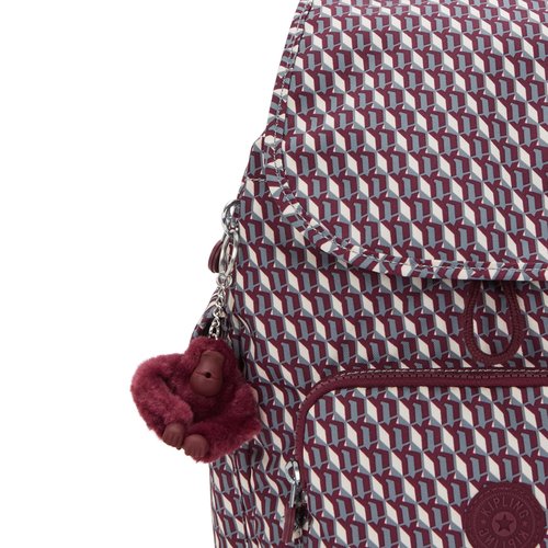 Kipling Women's City Pack Small Prt2 Backpack, Lightweight Versatile Daypack, Durable and Water-Resistant