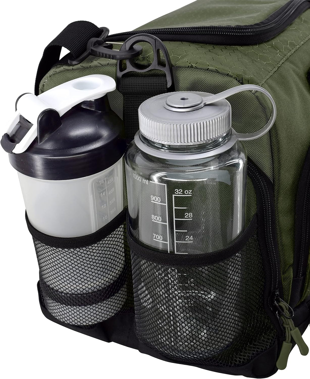 Ultimate Gym Bag 2.0 - Durable Duffel with 10 Compartments & Water-Resistant Pouch