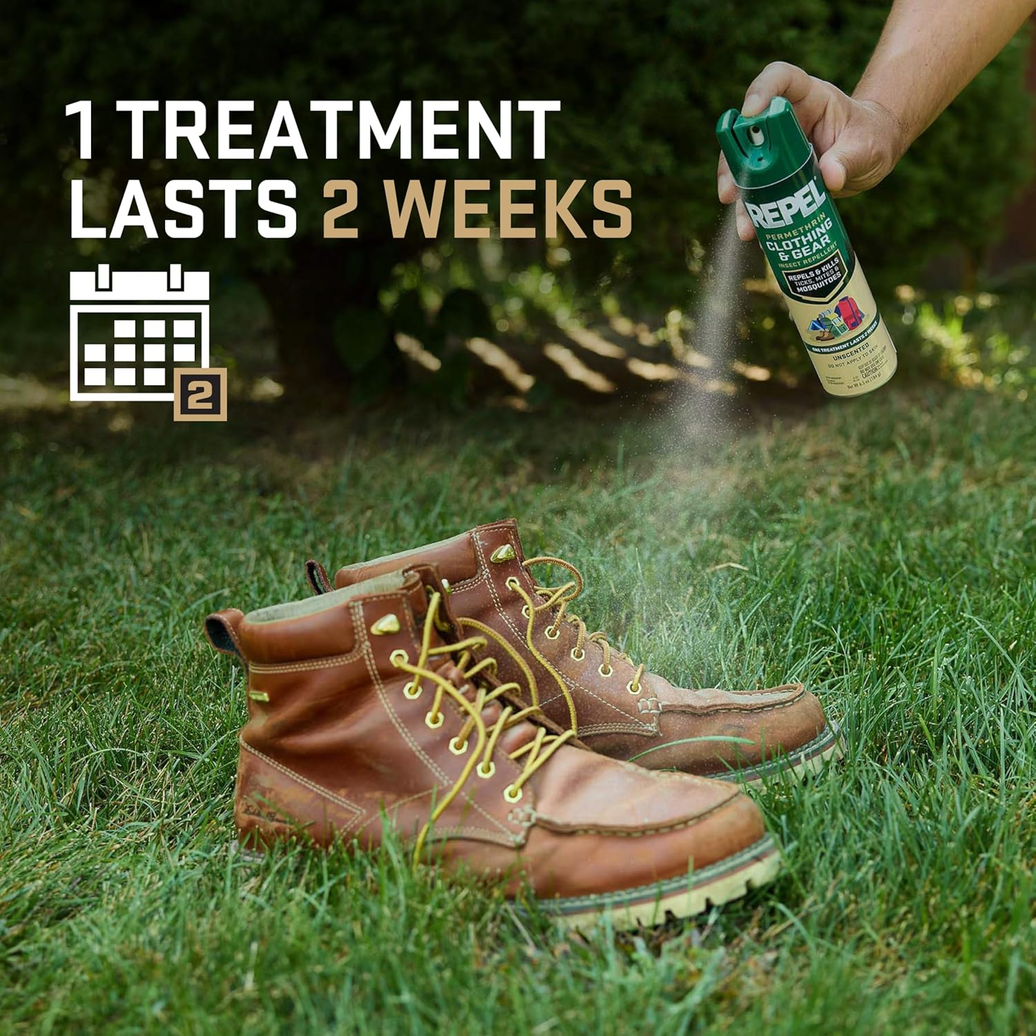 Repel Permethrin Insect Repellent Spray - 6.5 Ounces for Clothing, Gear, Tents & Sleeping Bags