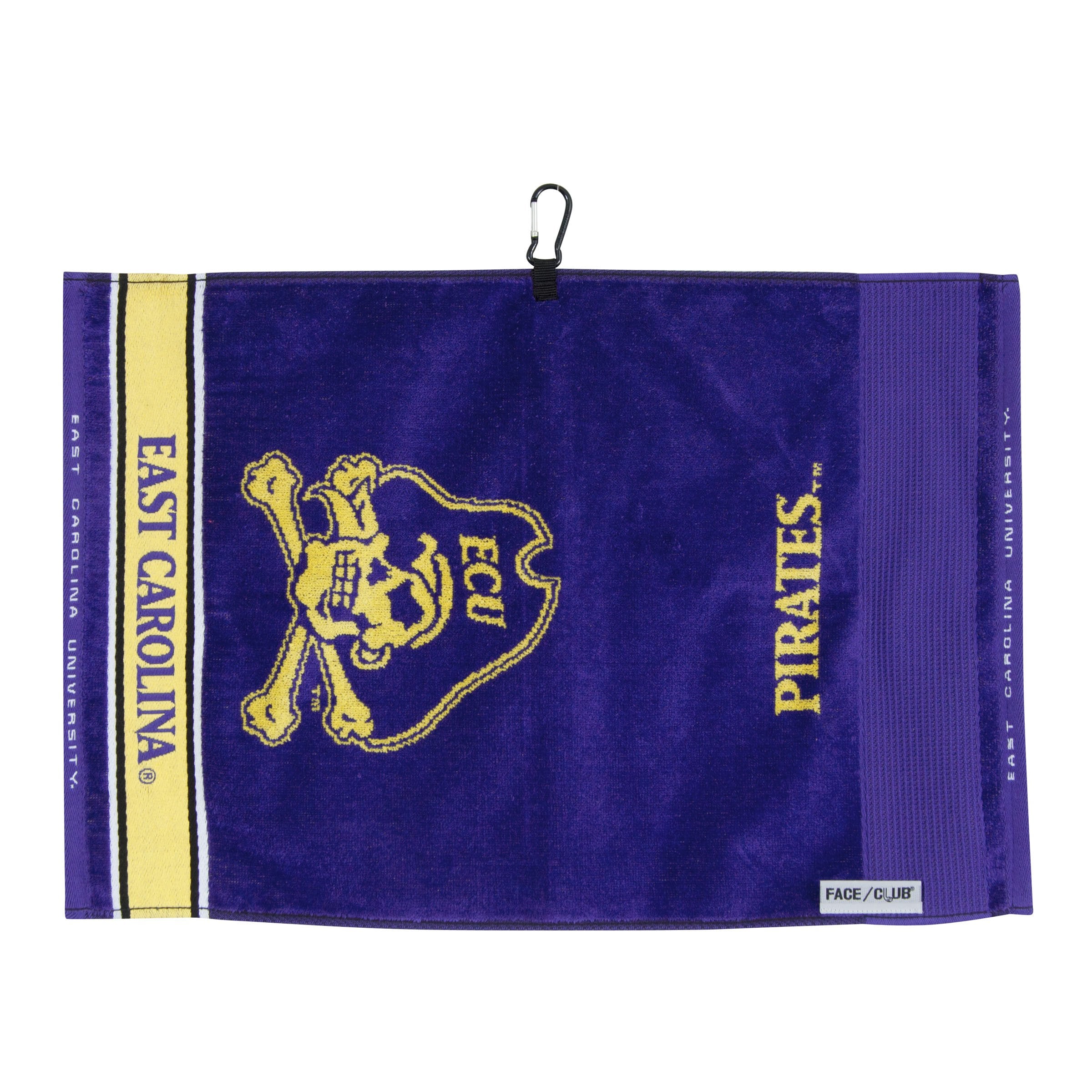 Team Effort Face/Club Jacquard Towel NCAA East Carolina Pirates