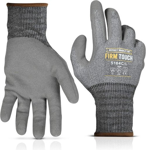 Glove Station Extra Grip Touchscreen Compatible Gloves - Cut Resistant & High Dexterity