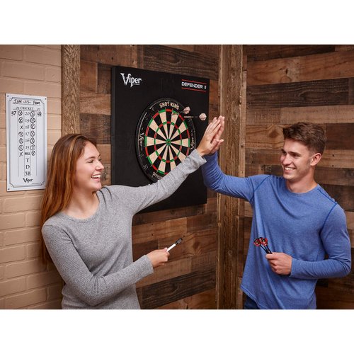 Viper by GLD Products Dry Erase Scoreboard, Cricket and 01 Dart Games, White, 15.375" H x 7.875" W, Small (41-0310)