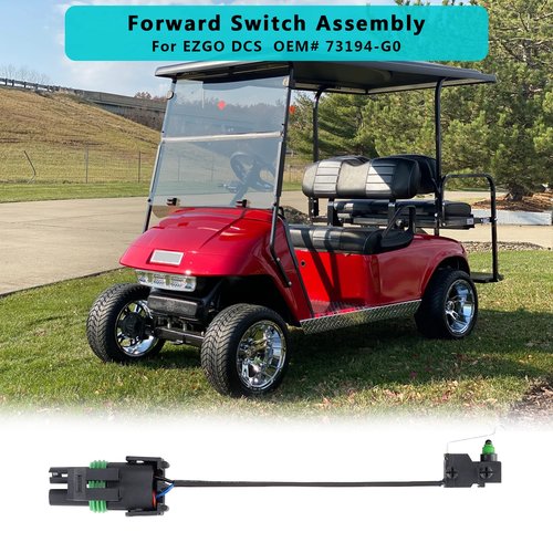 10L0L Golf Cart DCS Forward Micro Switch Assembly for 1996-2002 EZGO DCS Electric Vehicles OEM# 73194G01, CS25536, 73194-G01, 15842, 6-155, N5536