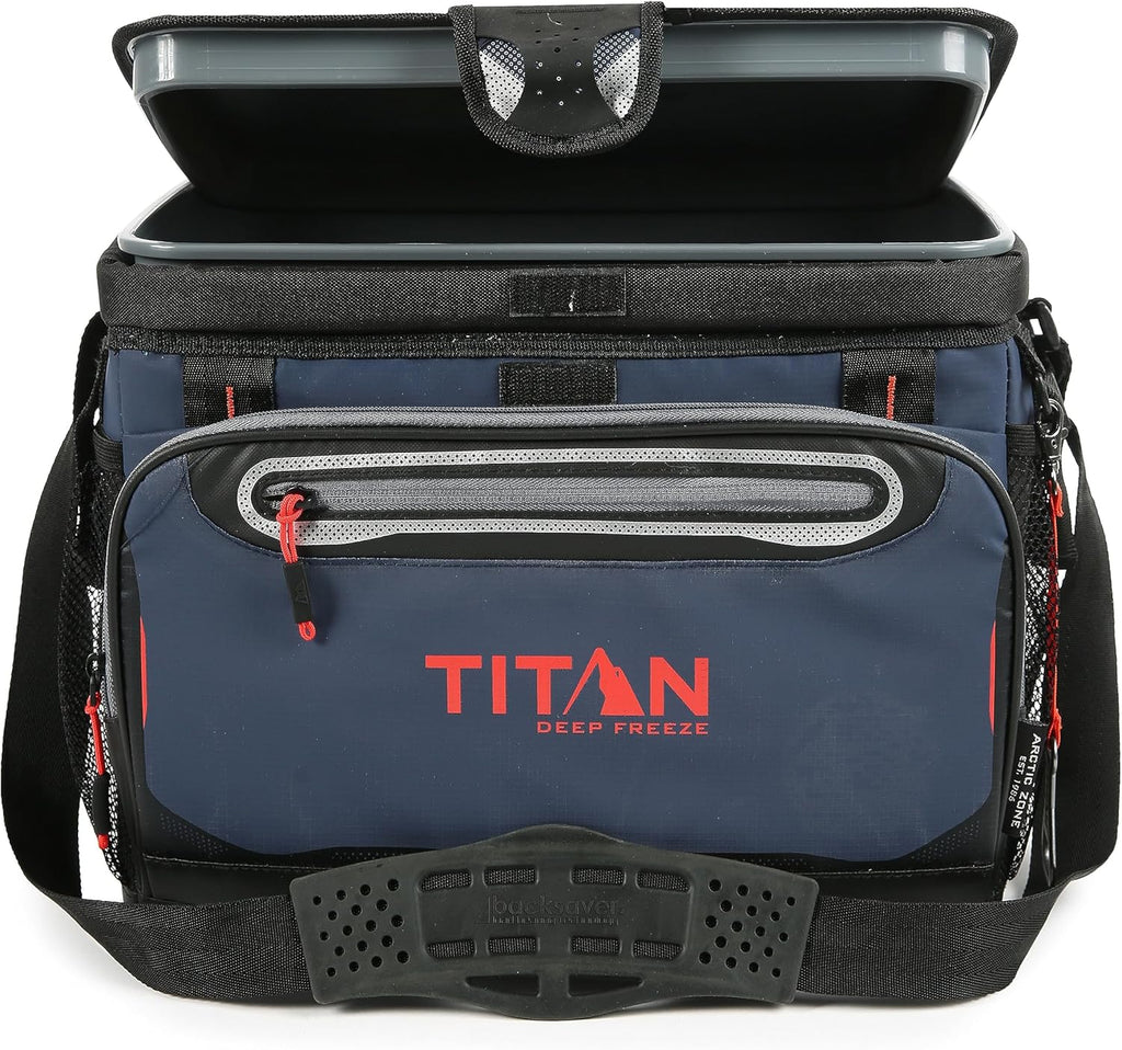Titan by Arctic Zone Deep Freeze Cooler - Zipperless Design with Superior Insulation | Durable HardBody Liner