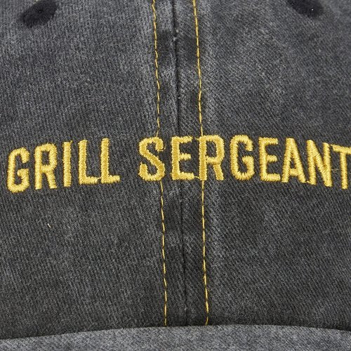 Primitives by Kathy Standard Baseball Cap-Grill Sergeant, Black