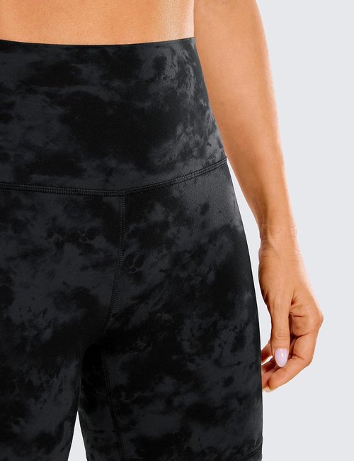 CRZ YOGA Biker Shorts - ButterLuxe High-Waisted Spandex for Women's Workout & Running | 6" Length