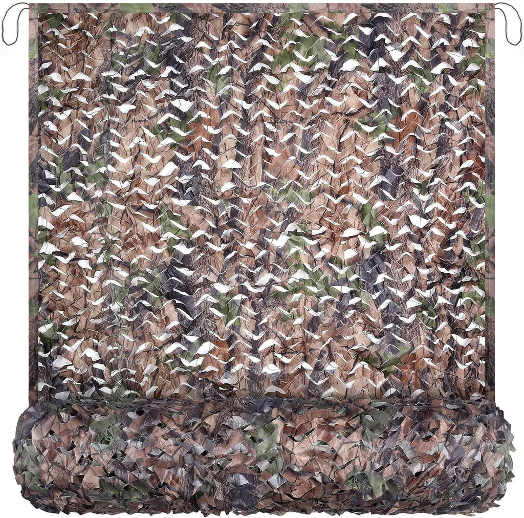 Skiennix Camouflage Netting - Versatile Sunshade Tarp for Hunting & Military-Themed Events | 20x20, 10x20, 10x10 Sizes