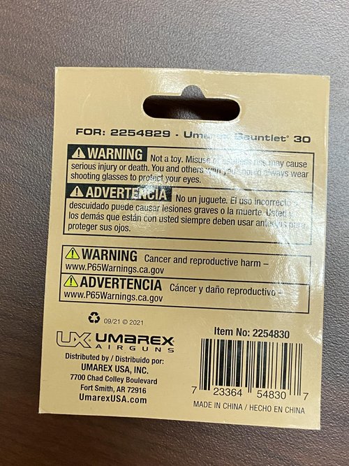 Umarex Gauntlet PCP Pellet Gun Air Rifle Magazine, .30 Caliber, 7-Shot Mag