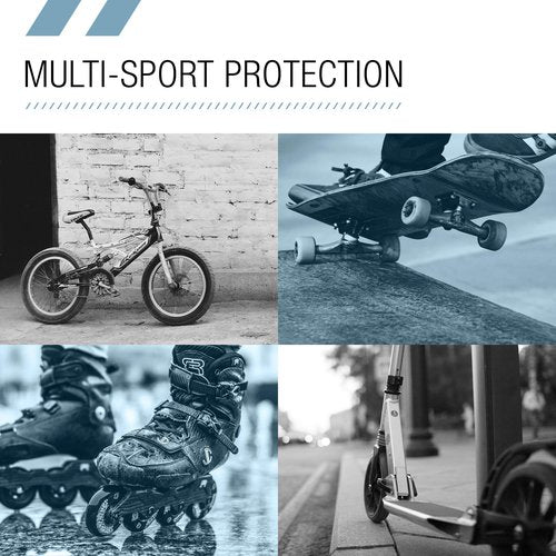 80Six Pad Set with Wristguards, Elbow Pads, and Knee Pads for Kids, Black, Small/Medium-Ages 8+