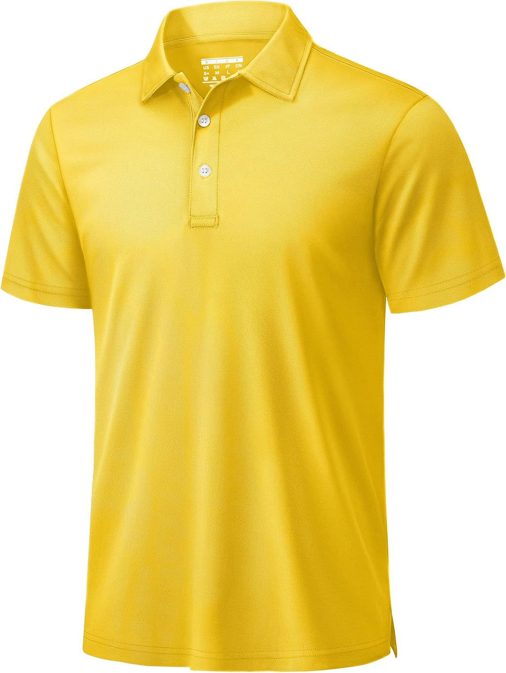 TACVASEN Men's Golf Shirt - Dry Fit Performance Polo with Collar | Short Sleeve, Comfortable Fit