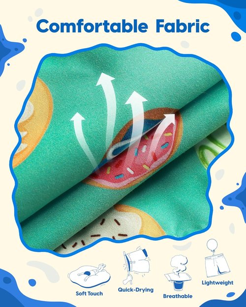 Maamgic Boys Swim Trunks - Stylish Toddler Bathing Suit | Comfortable Swimwear for Little Boys