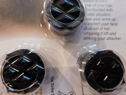 Strike Spike - Self-Defense/Counter Attack Tool - 2 PACK (6 SEPERATE SPIKES)