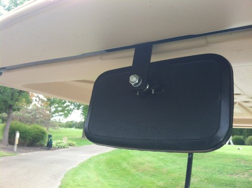 Golf Cart Rear View Mirror for Ez Go, Club Car, Yamaha