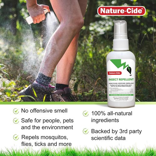 Nature-Cide Insect Repellent - Effective Pest Control Safe for Kids & Pets | 2 oz.