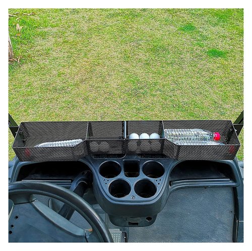 10L0L Golf Cart Front Inner Storage Basket for Yamaha G29, Yamaha Drive & Drive 2 Models, Large Compartments Dashboard Front Storage Tray Organizer
