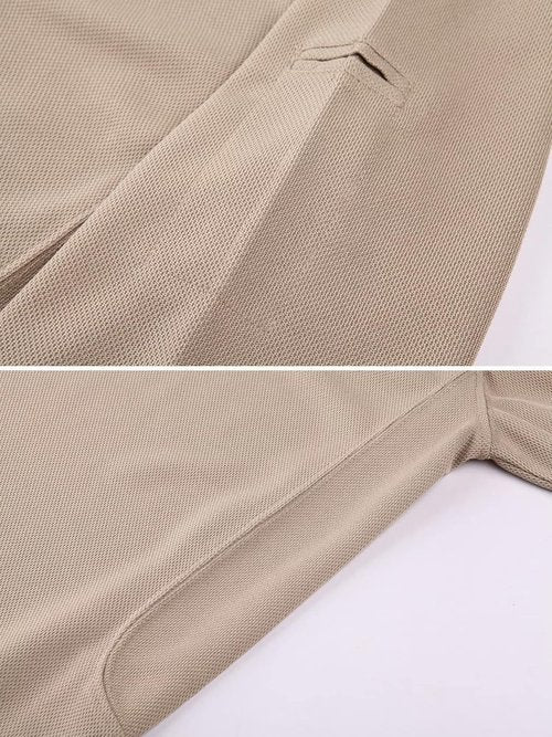 MAGCOMSEN Men's Quick Dry Tactical Polo Shirt - Performance Short Sleeve Golf Jersey, Comfortable Fit