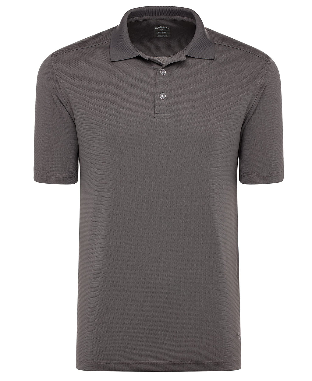 Callaway Men's Regular Short Sleeve Core Performance Golf Polo Shirt with Sun Protection (Size Small-4X Big & Tall), Smoked Pearl, Large