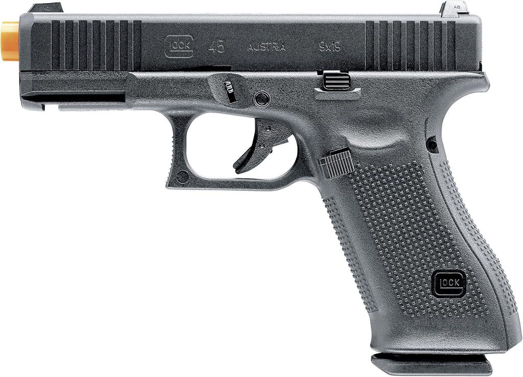 Umarex Elite Force Glock 45 GBB Airsoft Gun - Realistic Blowback Action, Black Finish