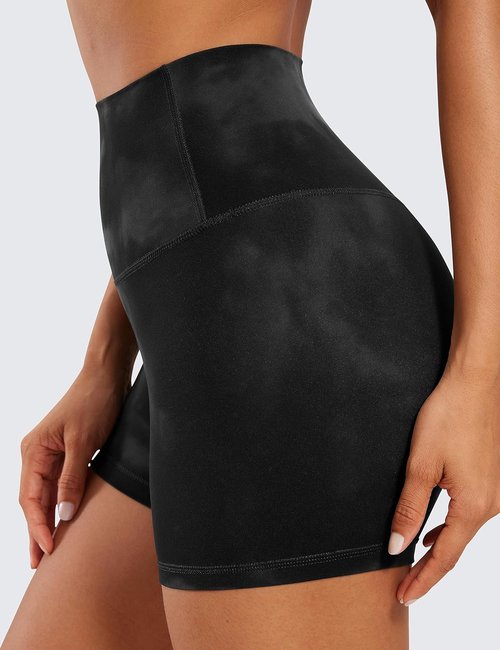 CRZ YOGA Butterluxe Biker Shorts 4'' - High Waisted Spandex for Women's Yoga & Workouts