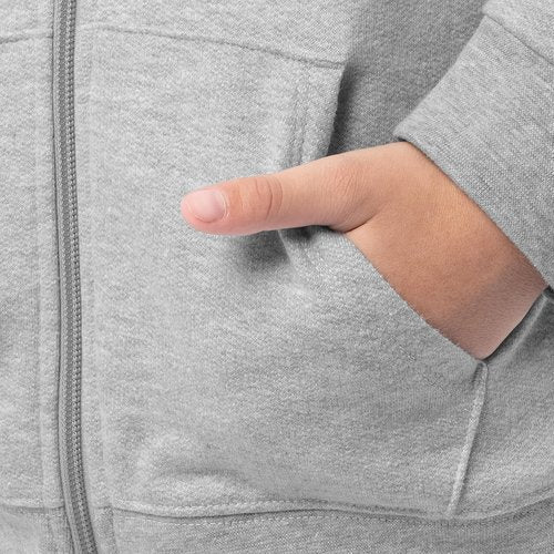 Fruit of the Loom Kids' Fleece Full Zip Hoodie - Cozy, Soft, and Stylish Sweatshirt for All-Day Comfort