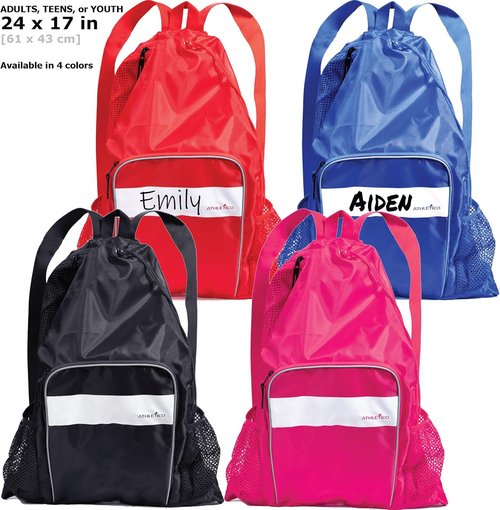Athletico Mesh Swim Bag - Versatile Pool Bag With Wet & Dry Compartments | Ideal for Swimming, Beach & Camping