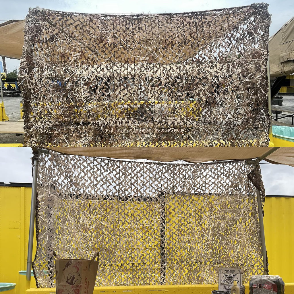 Skiennix Camo Netting - Versatile Camouflage Tarp for Hunting, Camping & Decorations | Multiple Sizes Available