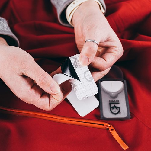 GEAR AID Revivex Down Care Kit for Jackets, Vests, Blankets, and Sleeping Bags, with Down Cleaner to Restore Loft, Water Repellent and Tenacious Tape Mini Repair Patches to Fix Holes