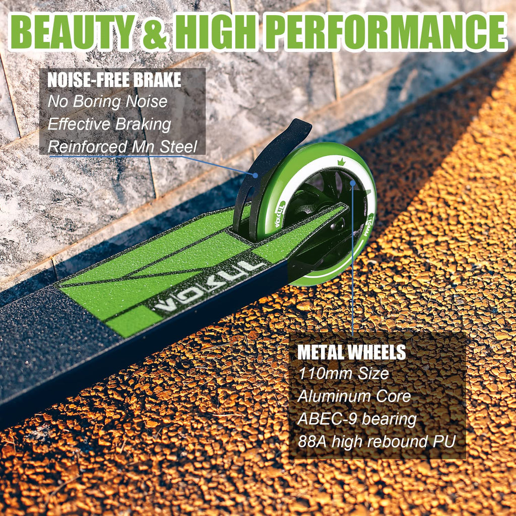 VOKUL K1 Pro Scooters - Stunt Scooter | Trick Scooter - Intermediate and Beginner Freestyle Scooter for Kids 8 Years and UP,Teens and Adults -Quality Kick Pro Scooter for Boys and Girls