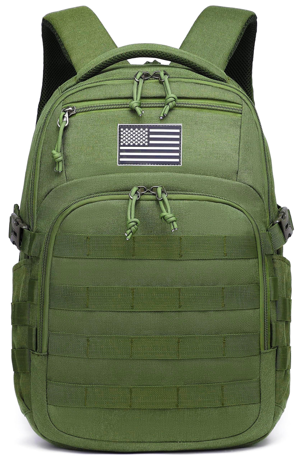 Wotony Military tactical backpack, backpack for men black small tactical assault bag (green, 20 inch)