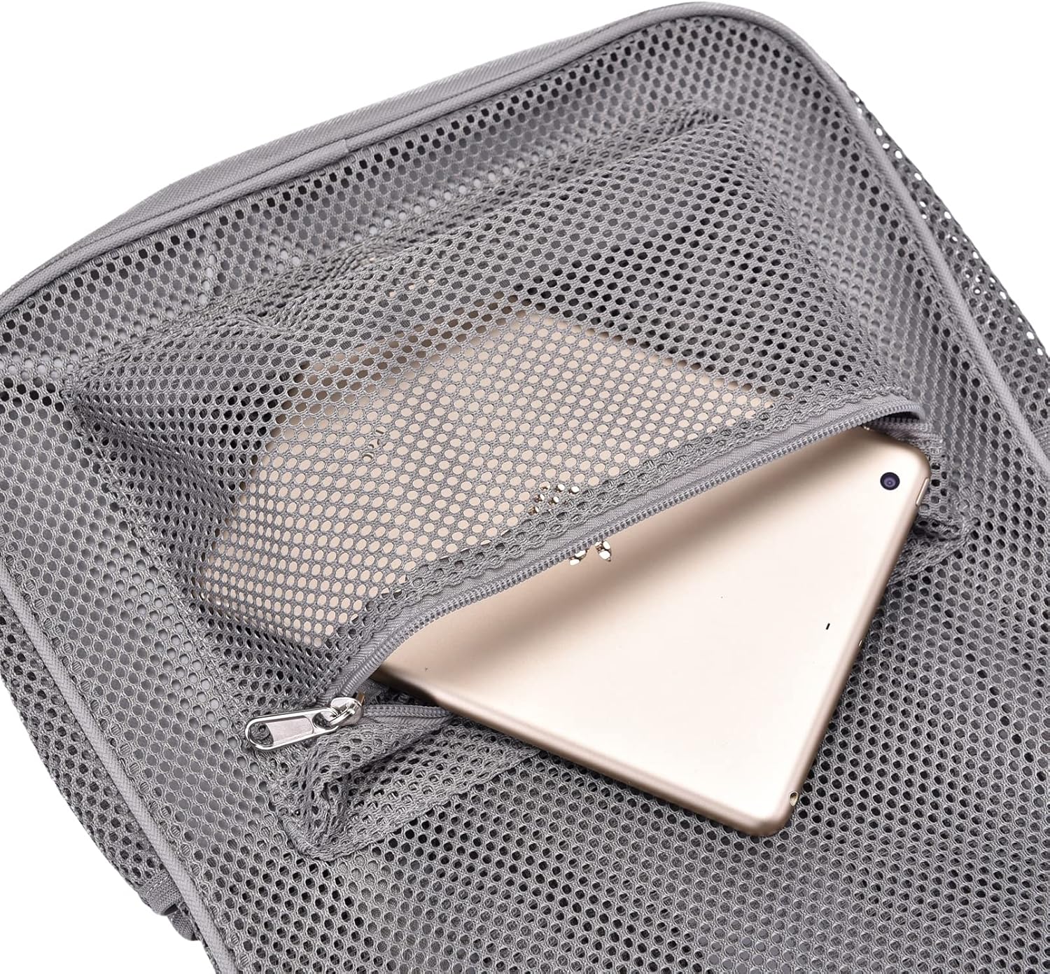 USPECLARE Heavy Duty Mesh Backpack - Semi-Transparent Design for College Students | Durable & Stylish