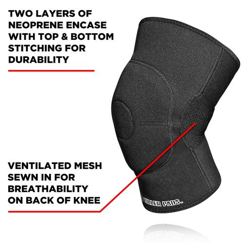 187 Killer Pads Knee Gasket, Low Profile Knee Protection for Skateboarding and Other Action Sports