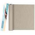 KING MOUNTAIN Canvas Repair Patch - 16"x30" Self-Adhesive Waterproof Fabric for Sofas, Tents & More (Grey)
