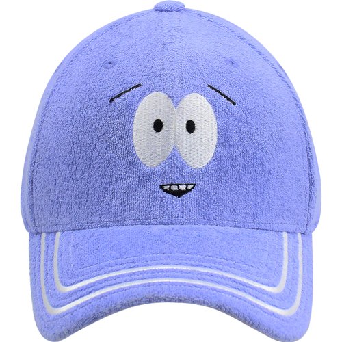 South Park Dad Hat, Towelie Cotton Adjustable Adult Baseball Cap with Curved Brim, Indigo, One Size